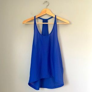 Onzie One Size Fits All Racerback Mesh Workout Tank